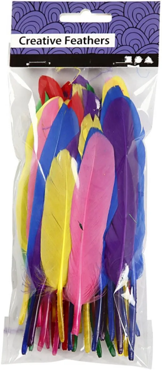 Creativ Company Veren Gekleurd - 48 Stuks