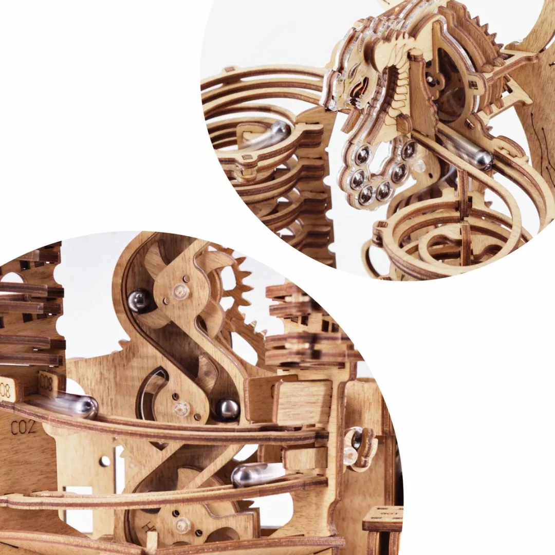 Geronimo Games iDventure Marble Run Dragon Bouwpakket - 260 Onderdelen