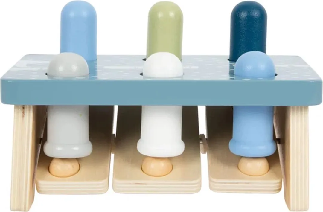 Small Foot Houten Hamerbank Arctic 2-delig - Multicolor