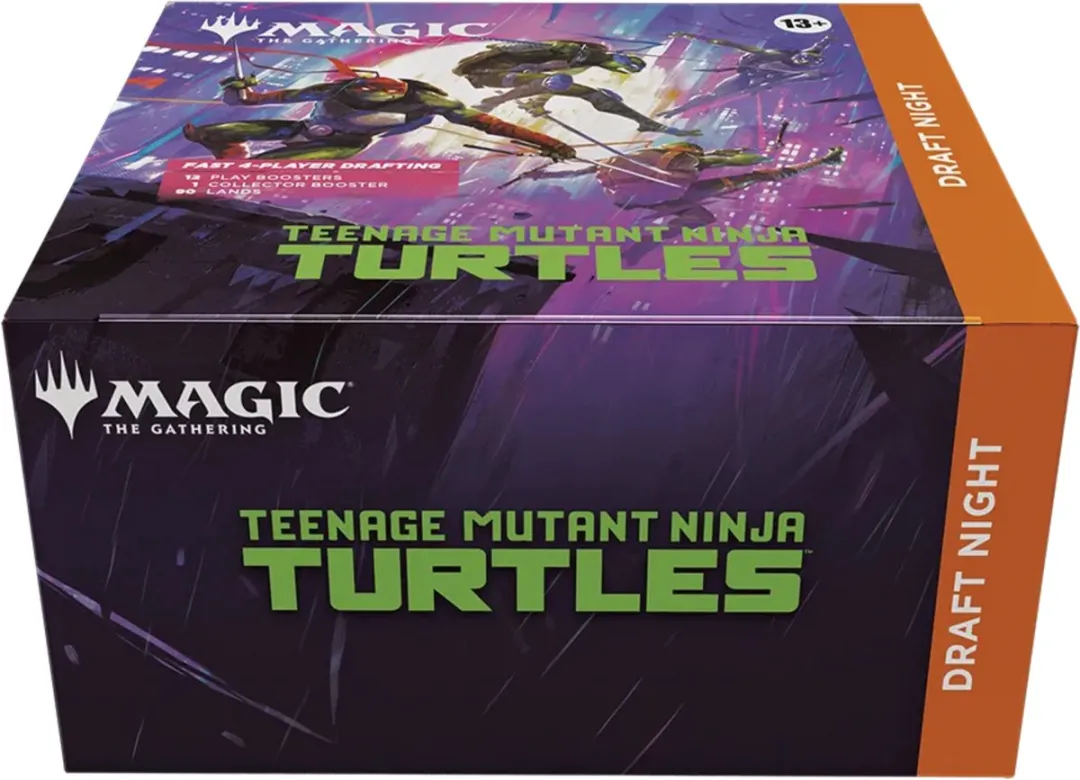 Magic The Gathering Teenage Mutant Ninja Turtles Draft Night - 4 Spelers