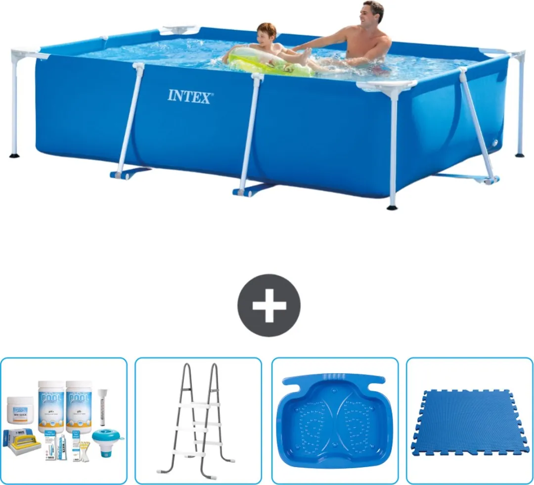 Intex Rechthoekig Frame Zwembad 260x160x65cm