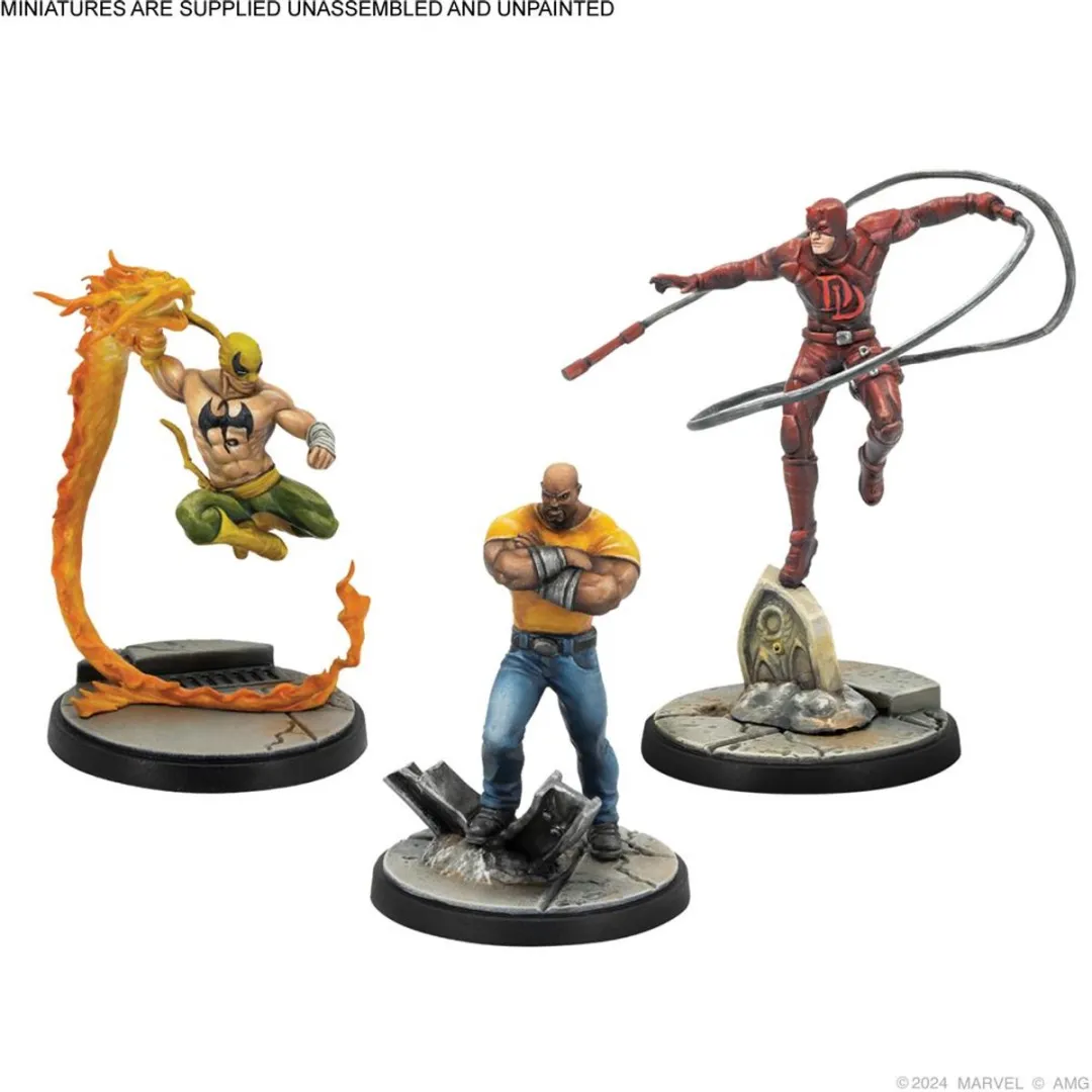 Marvel Crisis Protocol Defenders Affiliation Pack Miniaturen 841333129545