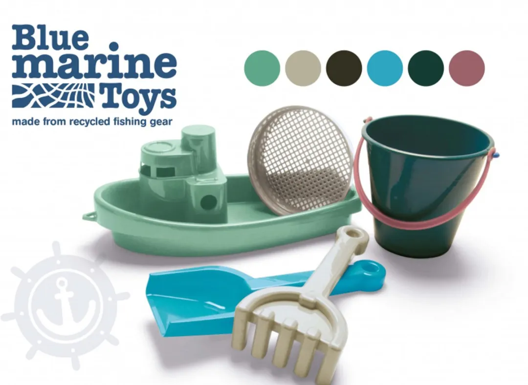 Dantoy Blue Marine Toys Boot en Emmerset 5-delig - MPN 4940