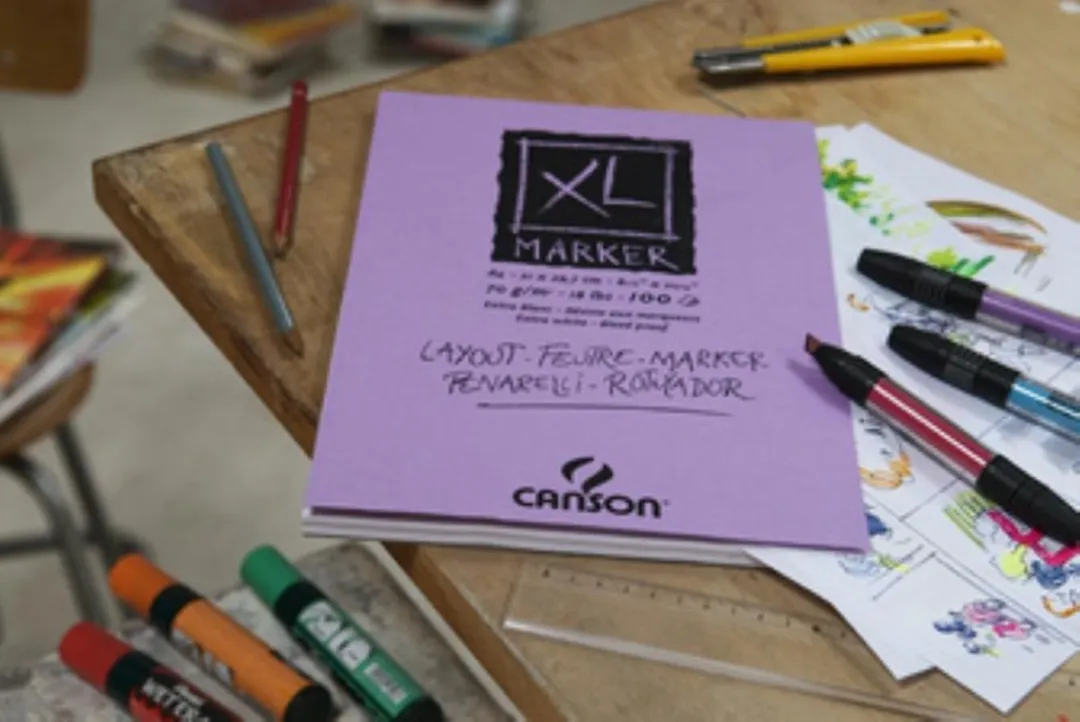 Canson Tekenblok XL Marker A3 - 100 Vel - Wit