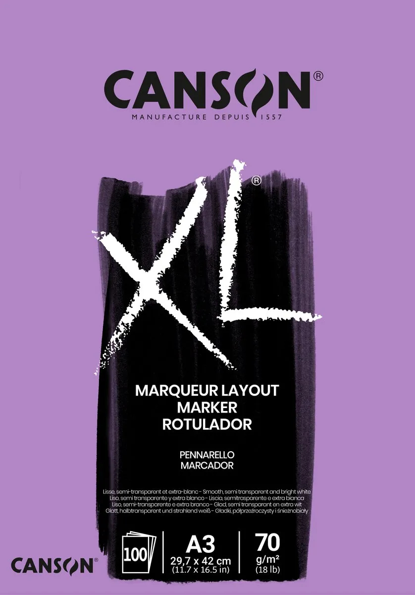Canson Tekenblok XL Marker A3