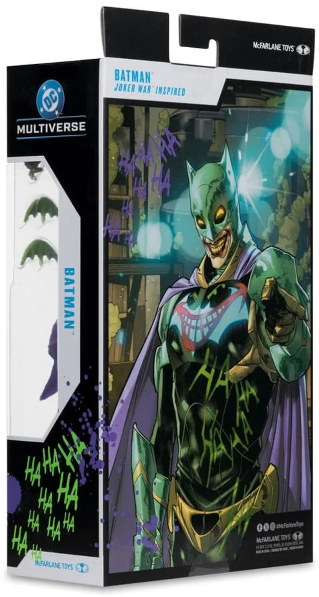 McFarlane Toys DC Multiverse Batman Joker War Gold Label Action Figuur - MCF17668 - Multi