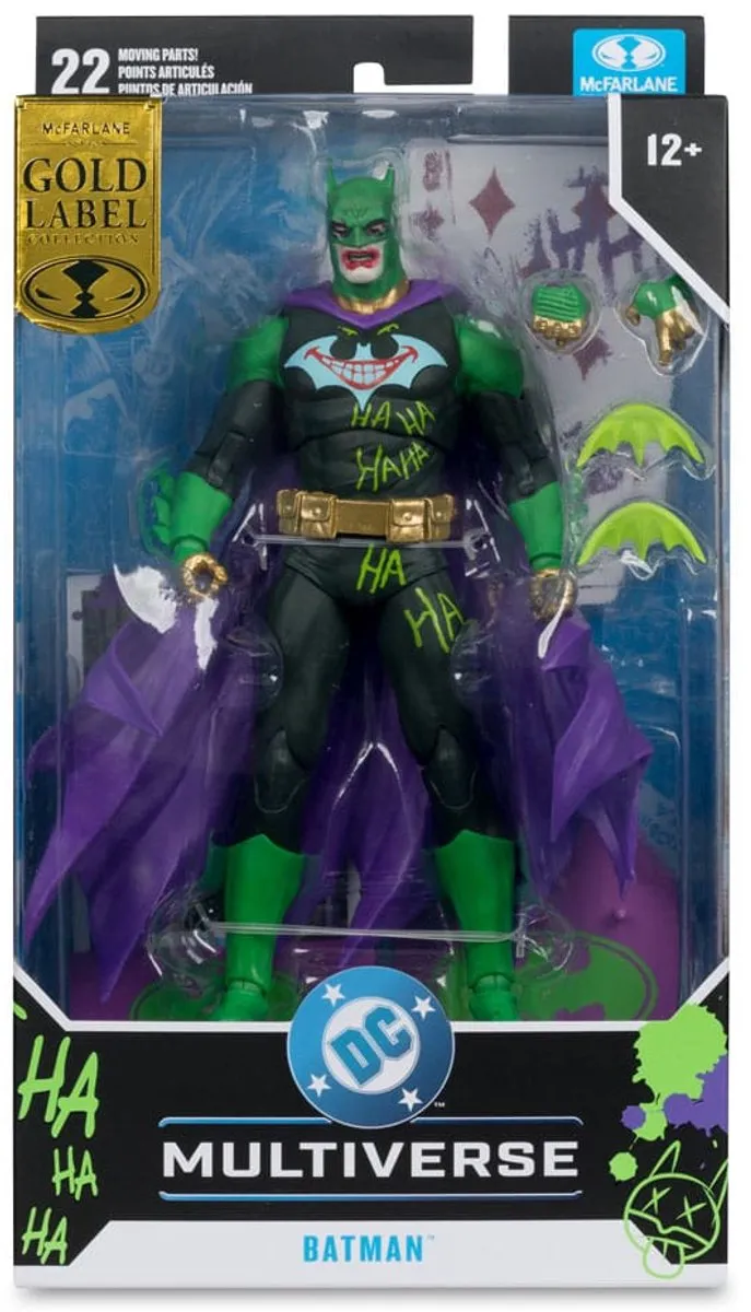 McFarlane Toys DC Multiverse Batman Joker War Gold Label Action Figuur - MCF17668 - Multi