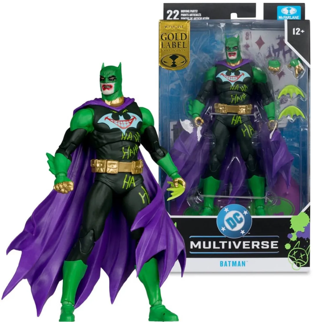 McFarlane Toys DC Multiverse Batman Joker War Gold Label Action Figuur - MCF17668 - Multi