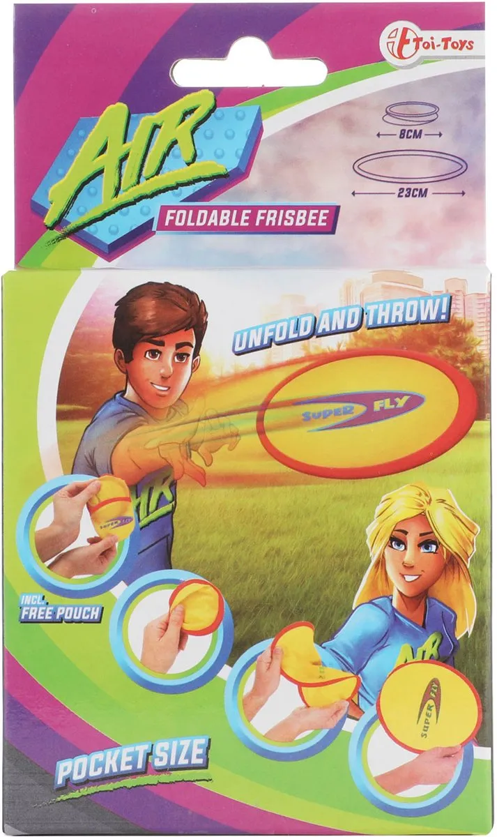 Toi-Toys Pocket Frisbee Opvouwbaar