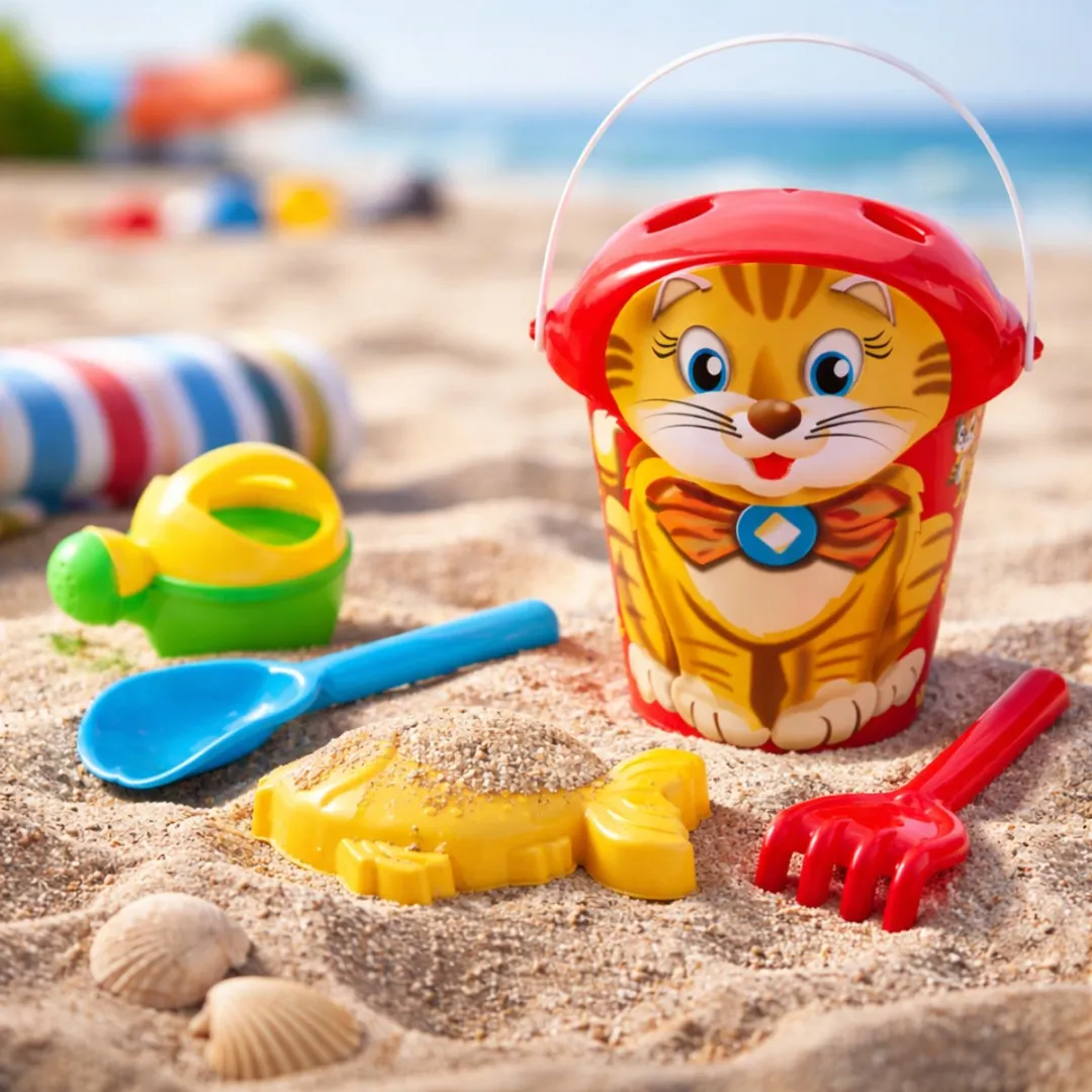 Eddy Toys Zandemmer Dieren 5-delig - Multicolor