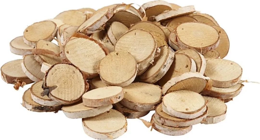 Creativ Company Houten Schijven Knutselmateriaal 500g