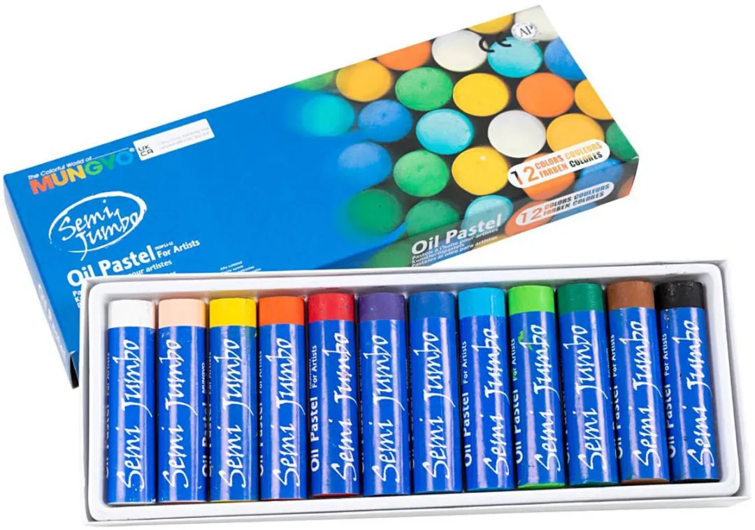 Creativ Company Mungyo Maxi Oliepastel 12 Stuks