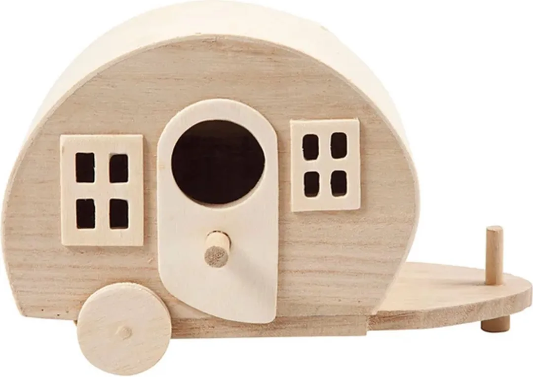 Creativ Company Houten Caravan 18x8x11cm