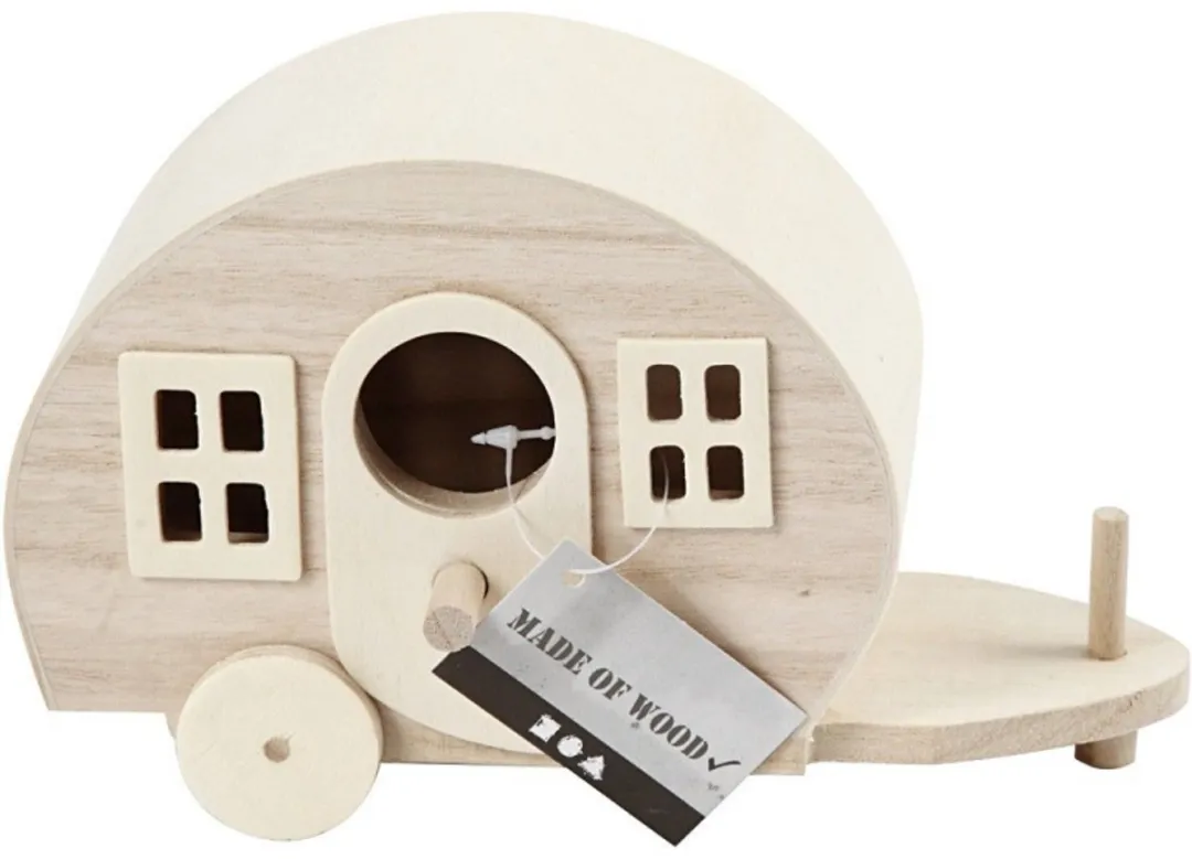 Creativ Company Houten Caravan 18x8x11cm