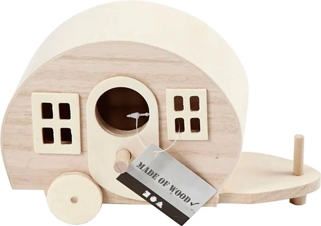 Creativ Company Houten Caravan 18x8x11cm