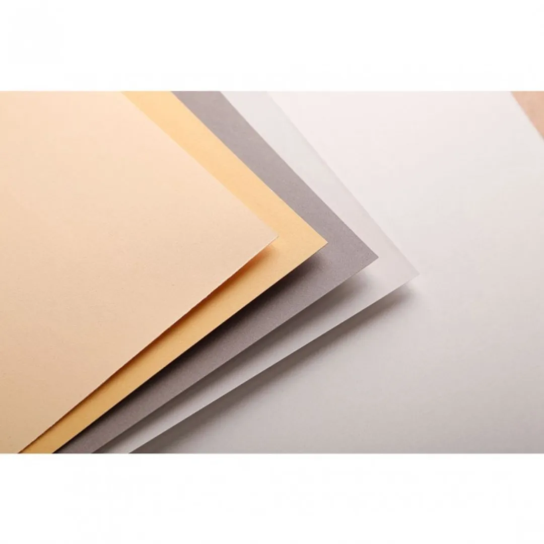 Clairefontaine Pastelmat Pad 17x24cm - Creme/Grijs