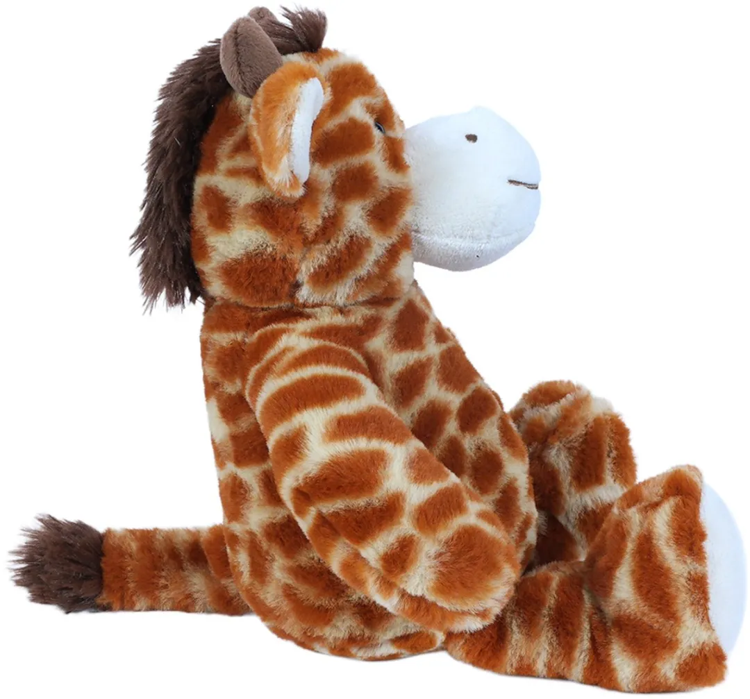 PIA Soft Toys Giraf Knuffel - 25 cm - Oranje/Geel