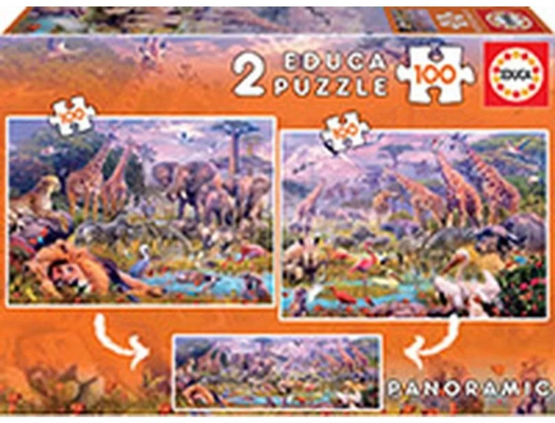 Educa Wildlife ED18606 Puzzel