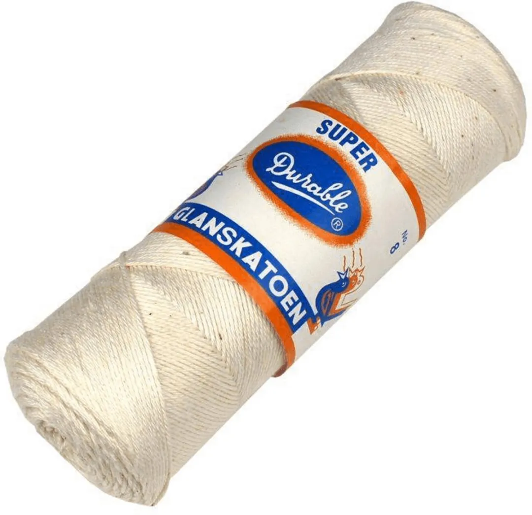 Durable Glanskatoen Nr. 8 - Ecru Garen
