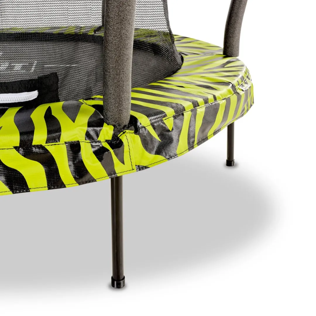EXIT Tiggy Junior Trampoline 170cm - Zwart/Groen - afbeelding 6 van 6
