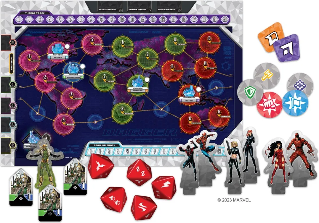 Marvel D.A.G.G.E.R. Bordspel