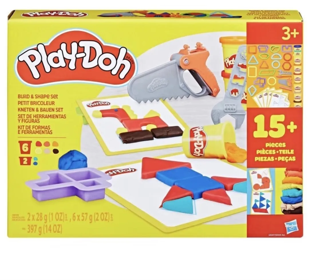Hasbro Play-Doh Bouw- en Vormspeelset