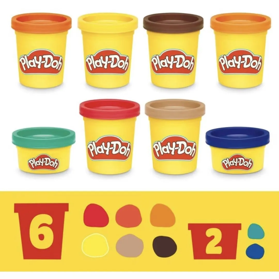 Hasbro Play-Doh Bouw- en Vormspeelset - 33 Stuks - Multi - afbeelding 6 van 6