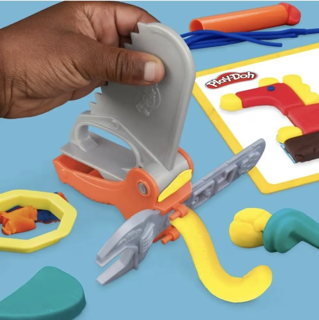 Hasbro Play-Doh Bouw- en Vormspeelset - 33 Stuks - Multi