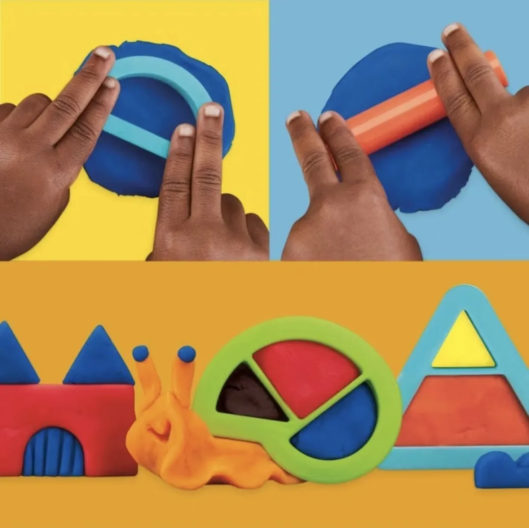 Hasbro Play-Doh Bouw- en Vormspeelset - 33 Stuks - Multi