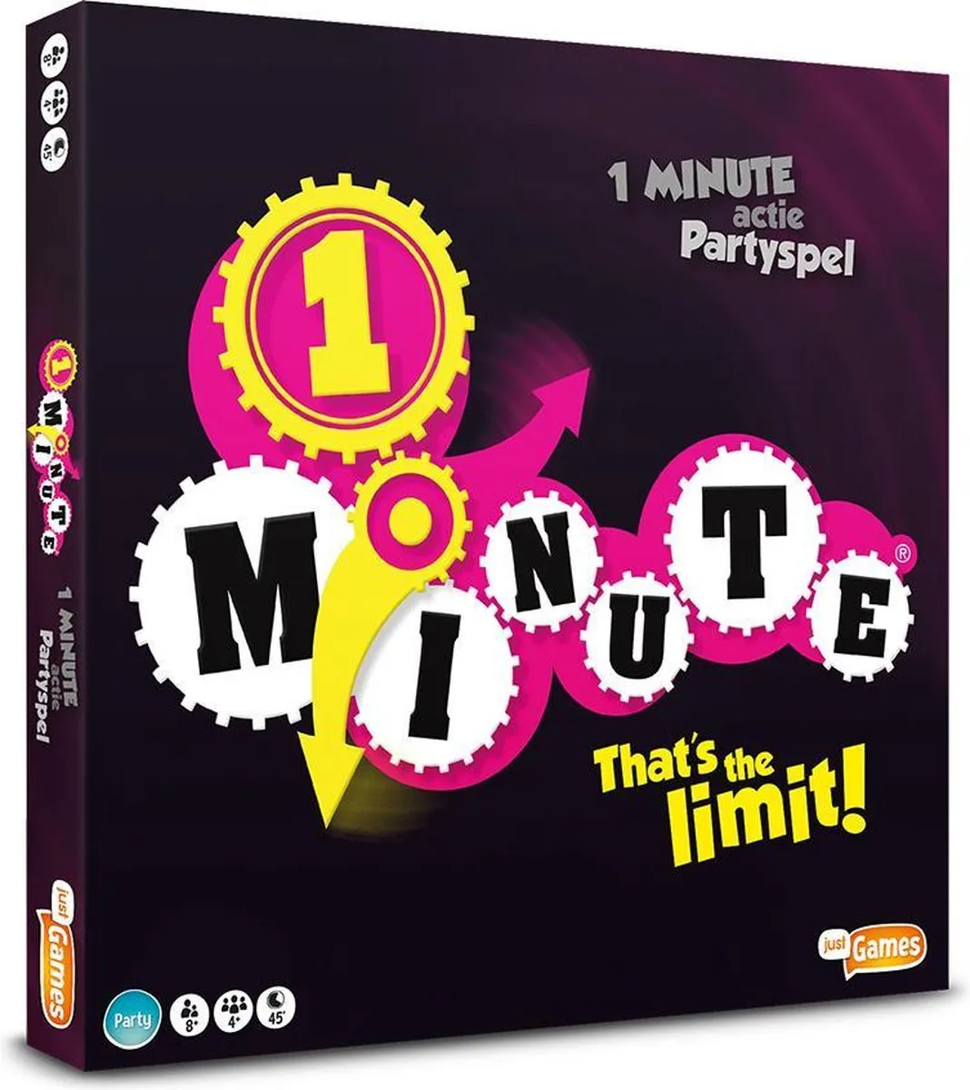Just Games One Minute Razendsnel Partyspel