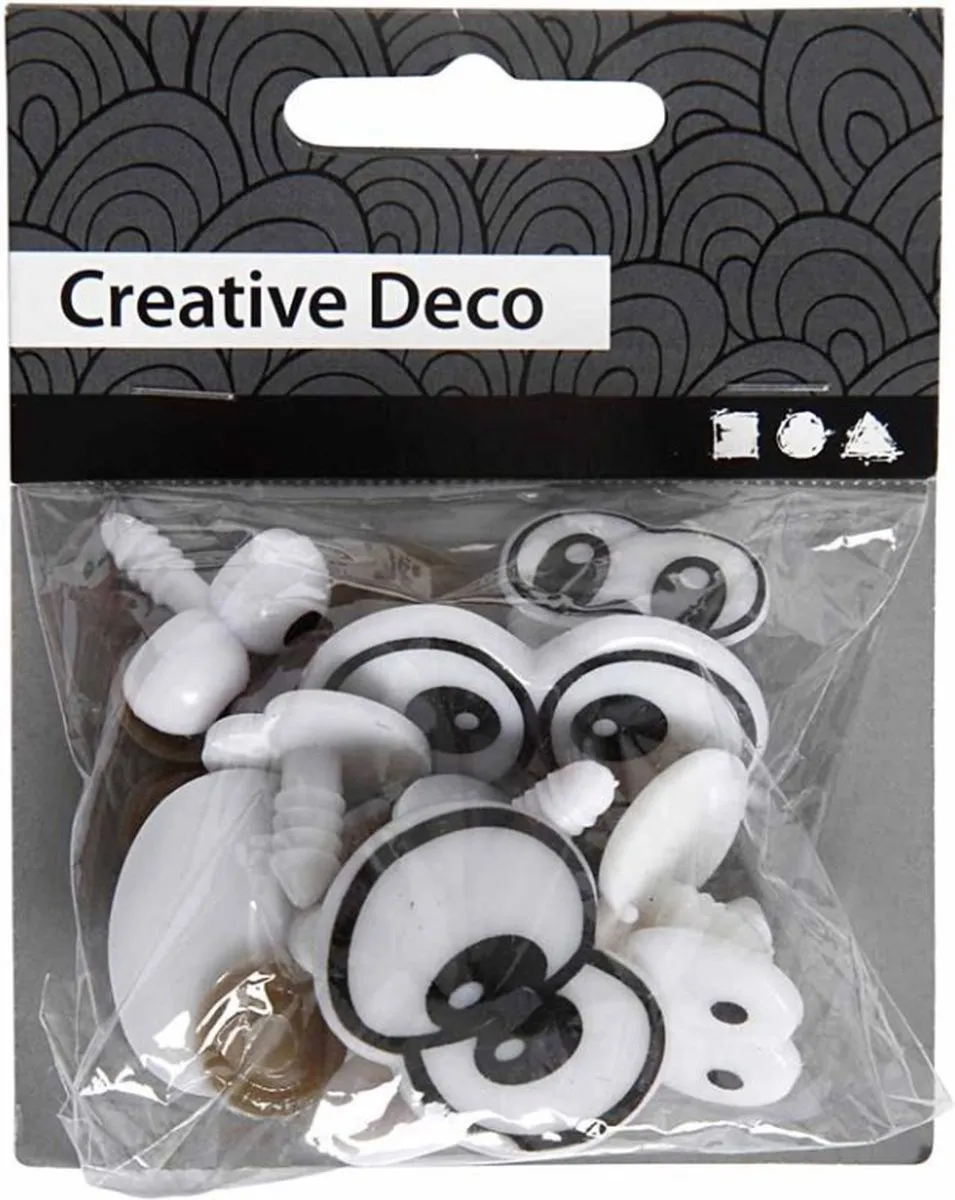 Creativ Company Grappige Ogen Set 9 Stuks