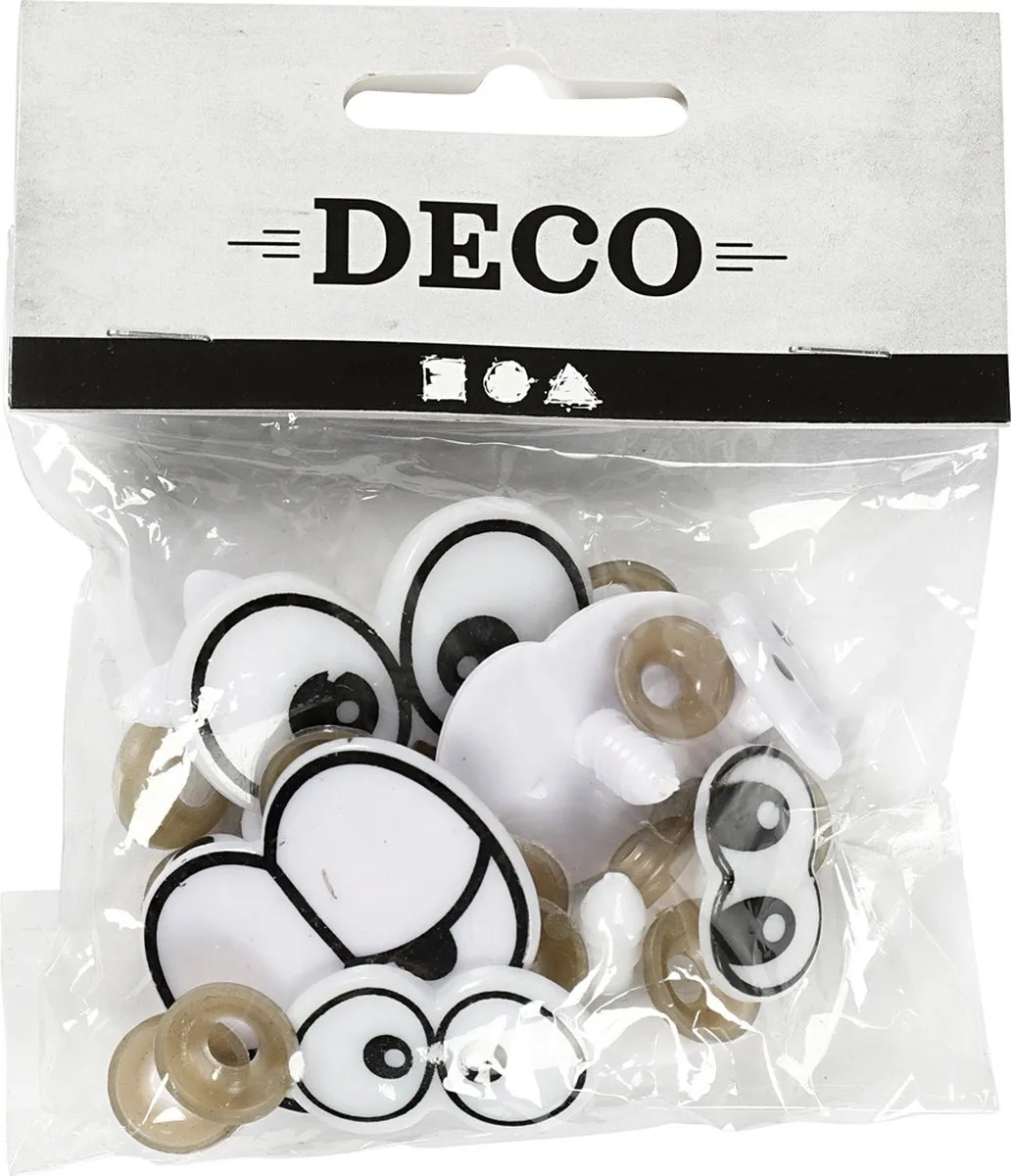 Creativ Company Grappige Ogen Set 9 Stuks