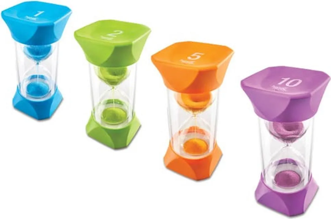 Learning Resources Jumbo Sand Timer 1 Minuut - Blauw