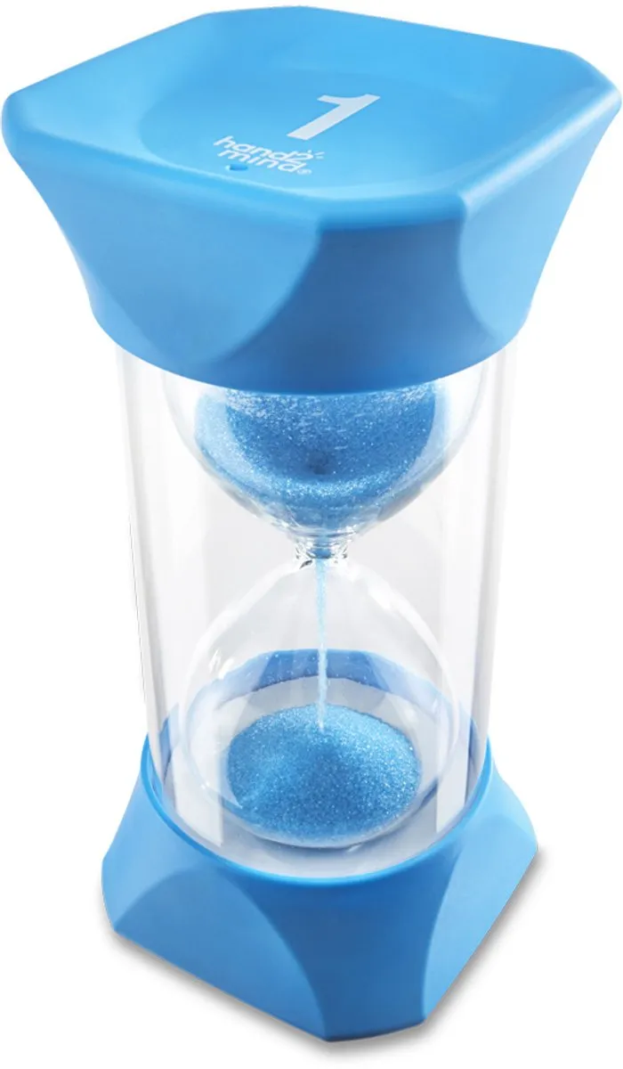 Learning Resources Jumbo Sand Timer 1 Minuut - Blauw