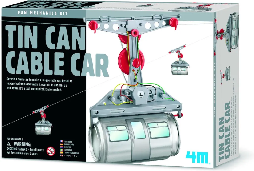 4M Fun Mechanics Kabelbaan Hobbyset