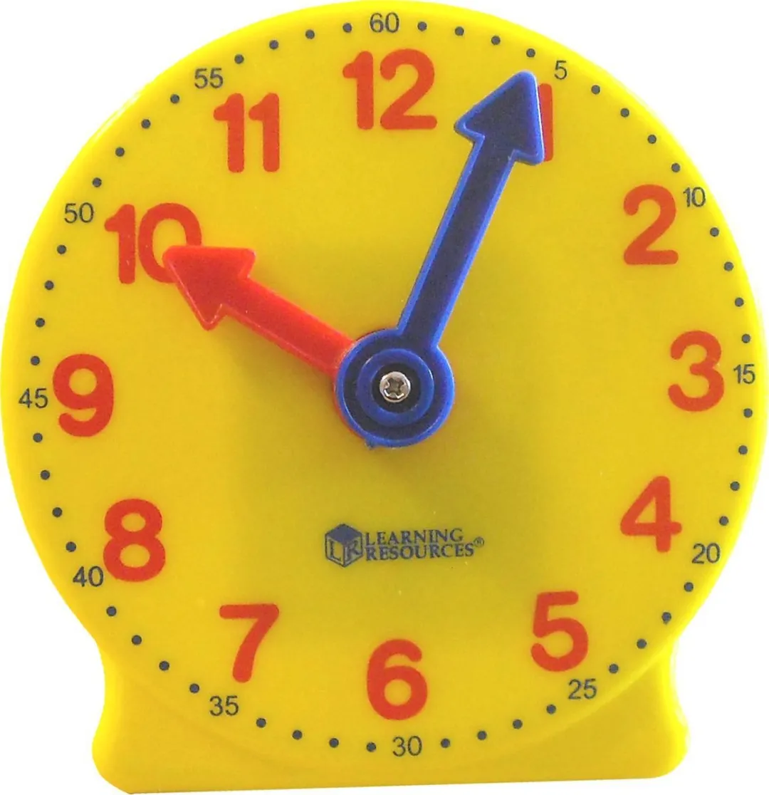 Learning Resources Big Time Mini-Clocks 6 Stuks
