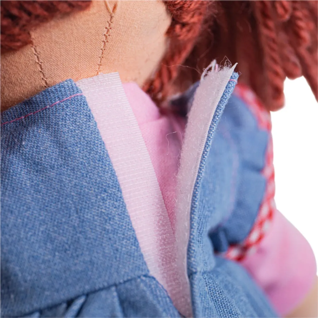 BIGJIGS Stoffenen Pop Melody 34cm - Meerdere Kleuren