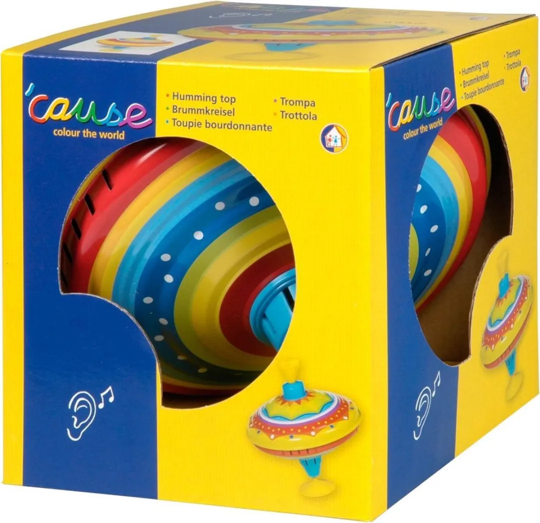 Goki Humming Top 53050 - Multicolor