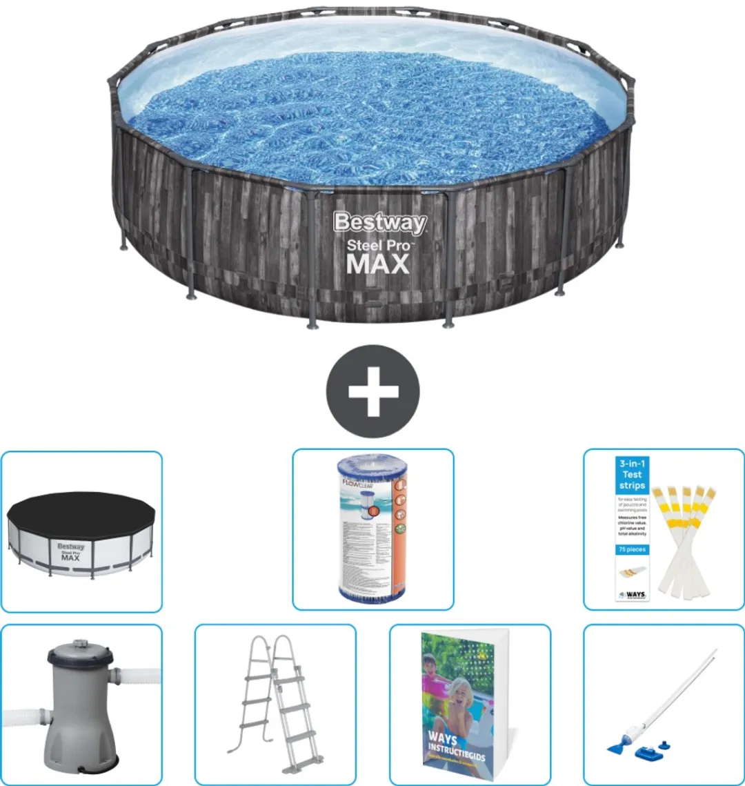 Bestway Steel Pro MAX Zwembad 427cm