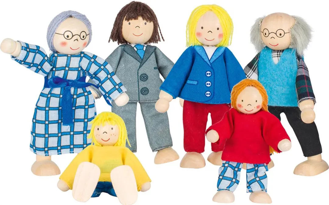 Goki Flexible Puppets City Family SO218 - Multi