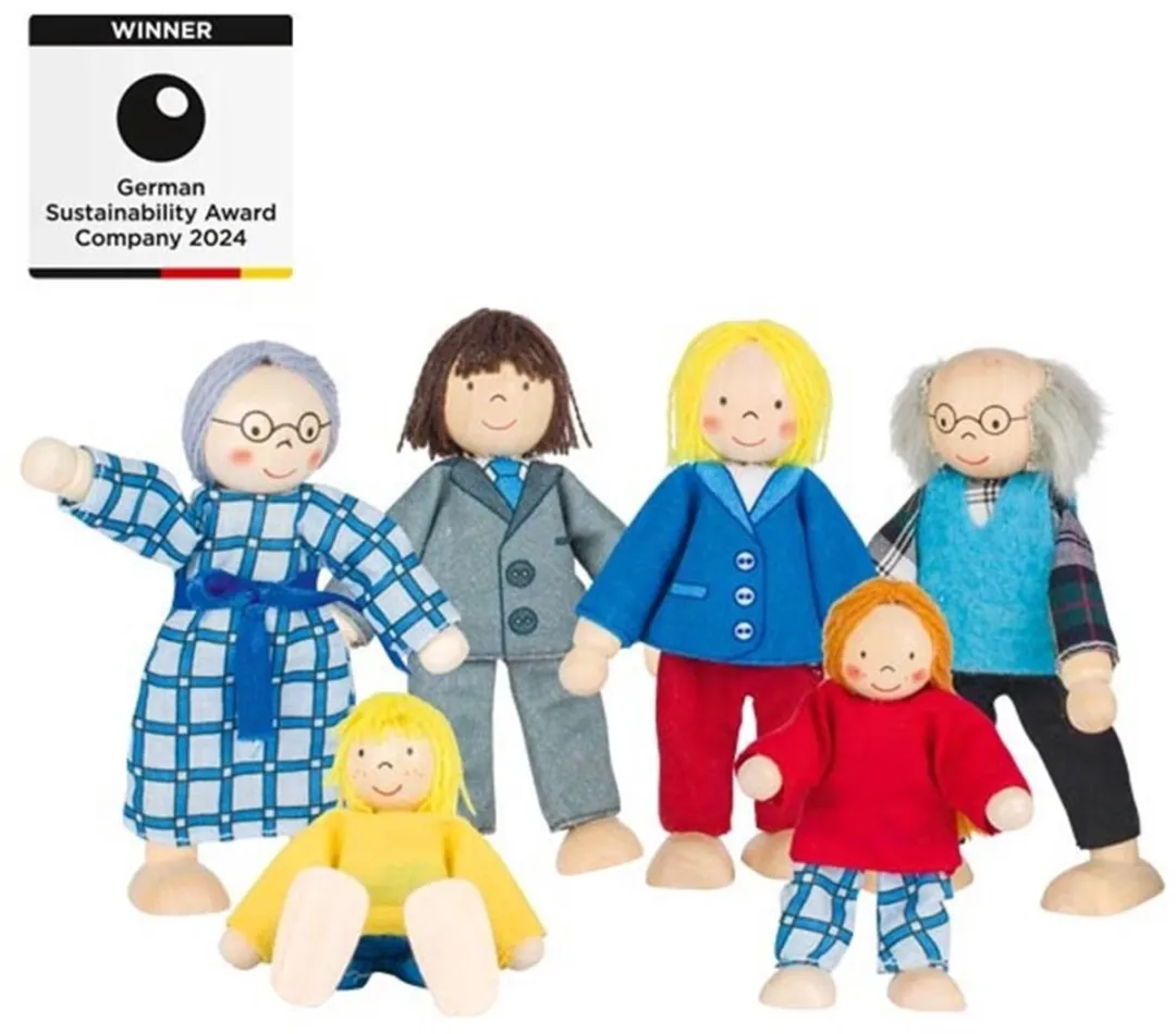 Goki Flexible Puppets City Family SO218