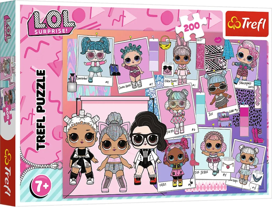 Trefl Stripfiguren Legpuzzel 200 Stuks