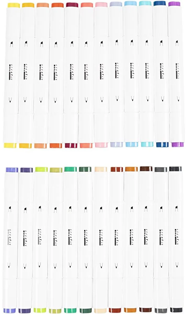 CC Alcoholmarkers Set 24 stuks