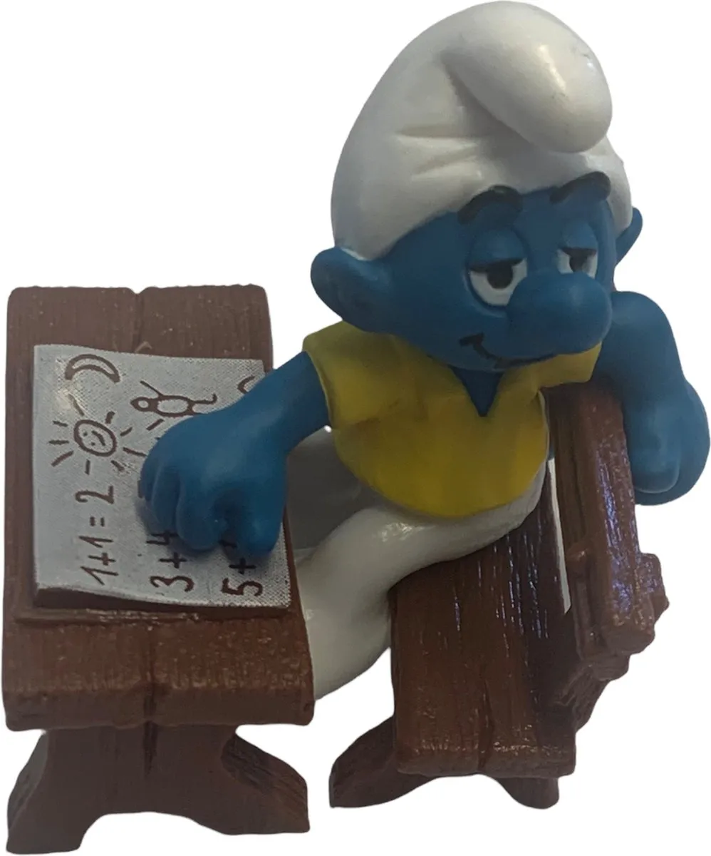 Schleich Smurfen Student Smurf 5,5cm