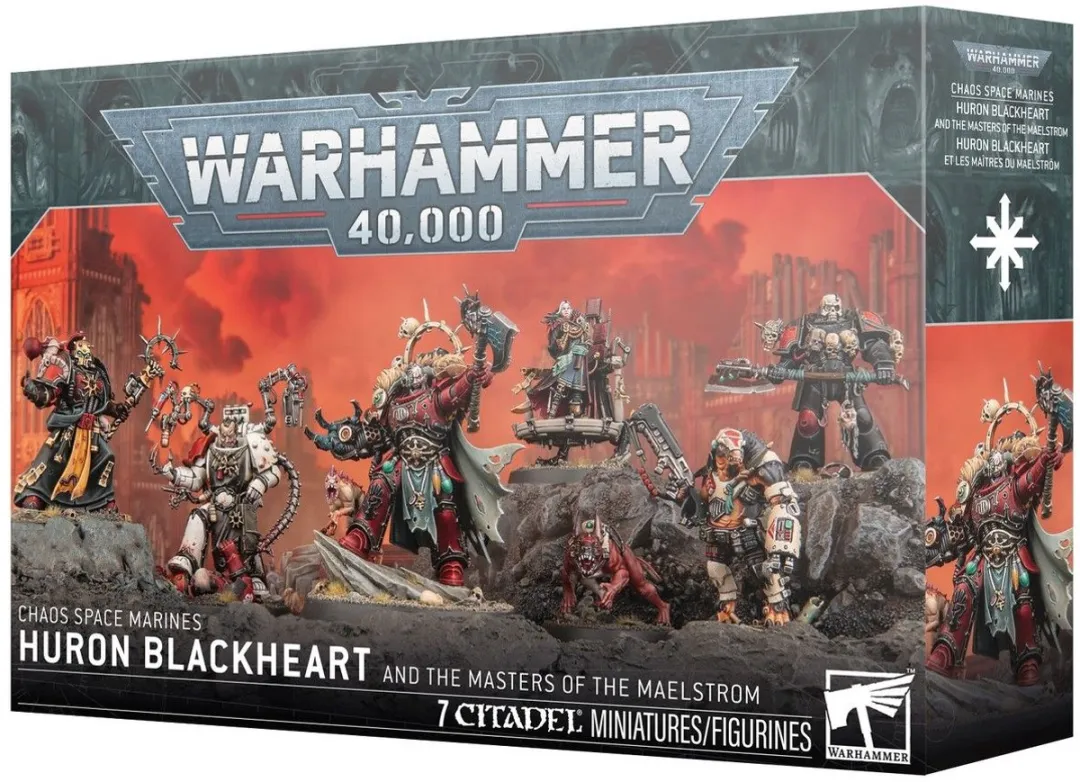 Games Workshop Warhammer 40.000 Chaos Space Marines Huron Blackheart 7 Onderdele