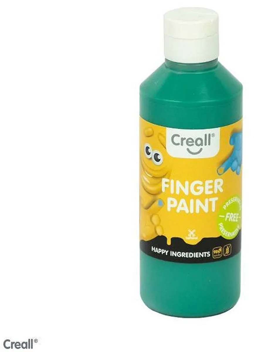 Creall Vingerverf Groen 250ml