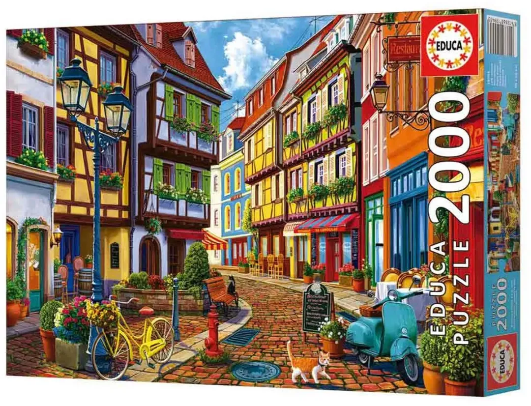 Educa Stralende Straat 2000 Stuks Sinterklaas Puzzel - Multicolor - afbeelding 6 van 6