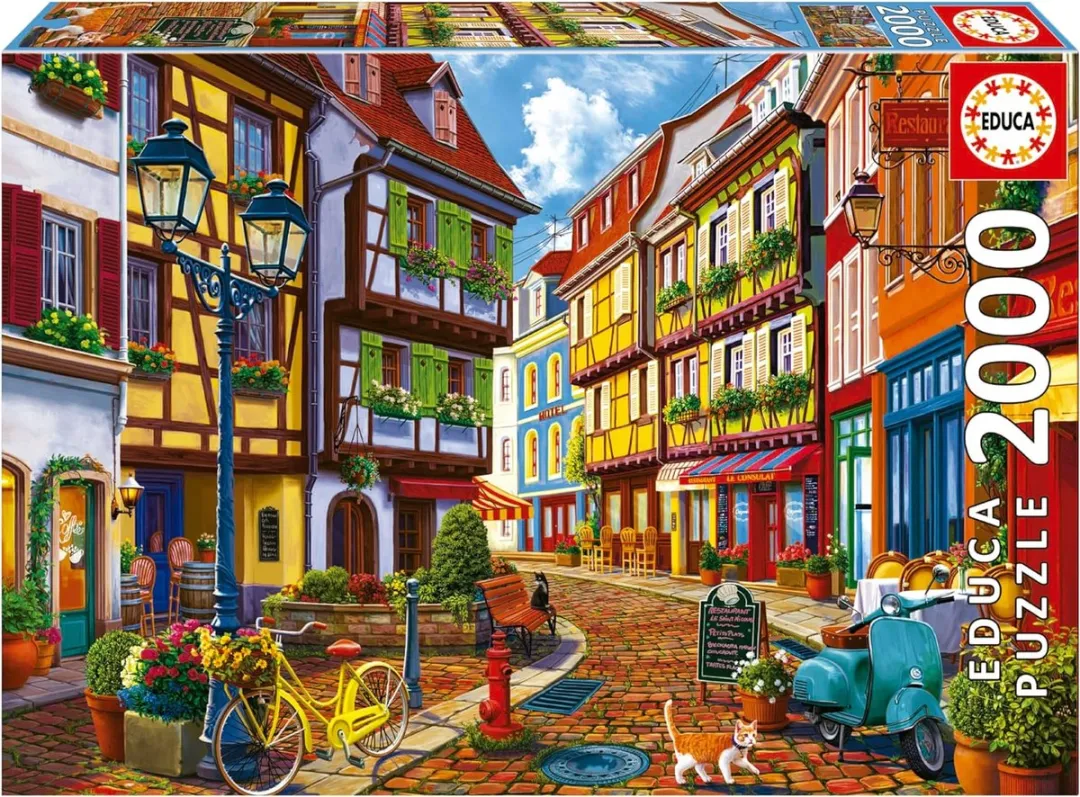 Educa Stralende Straat 2000 Stuks Sinterklaas Puzzel
