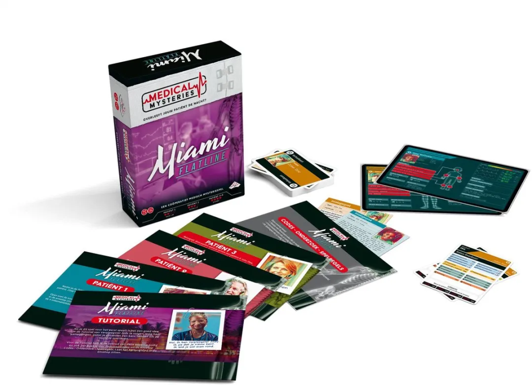Identity Games Medical Mysteries Miami Flatline Coöperatief Spel - 4 Spelers