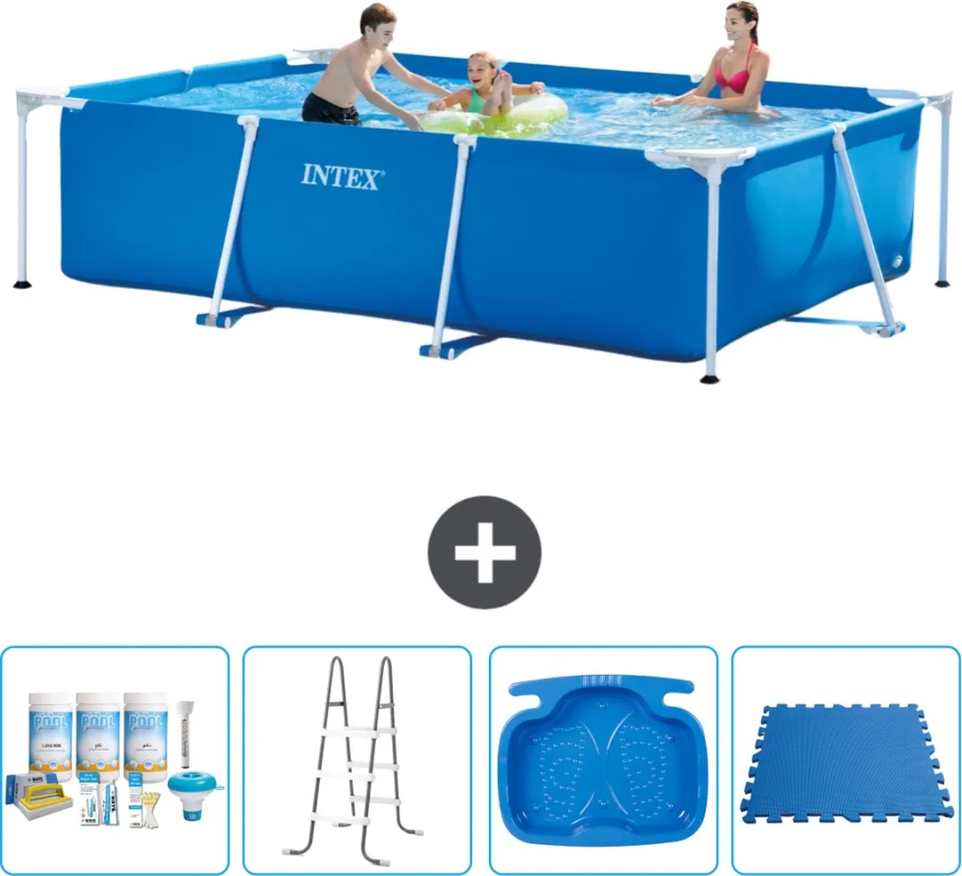 Intex Frame Zwembad 300x200x75cm Blauw